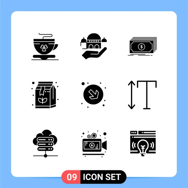 Conjunto Iconos Creativos Universales Simplemente Vector Ilustraciones Para Aplicaciones Web — Archivo Imágenes Vectoriales