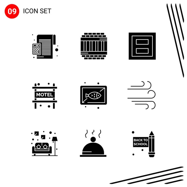 Set Universal Creative Icons Simply Vector Illustrations Web Mobile Apps — Stock Vector