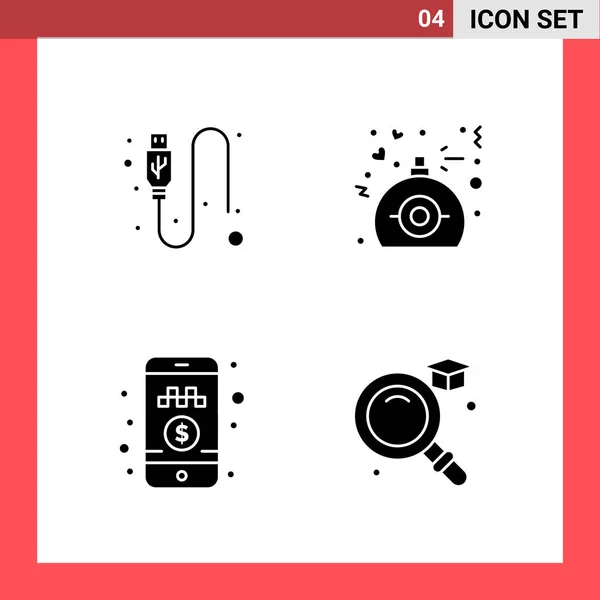 Set of 25 Universal Business Icons Vector — Stockový vektor