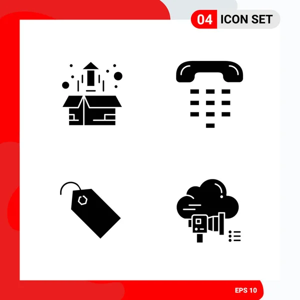 Set Universal Creative Icons Simply Vector Illustrations Web Mobile Apps — Stock Vector