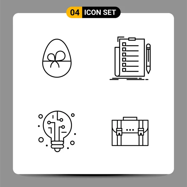 Set of 25 Universal Business Icons Vector — Stock Vector