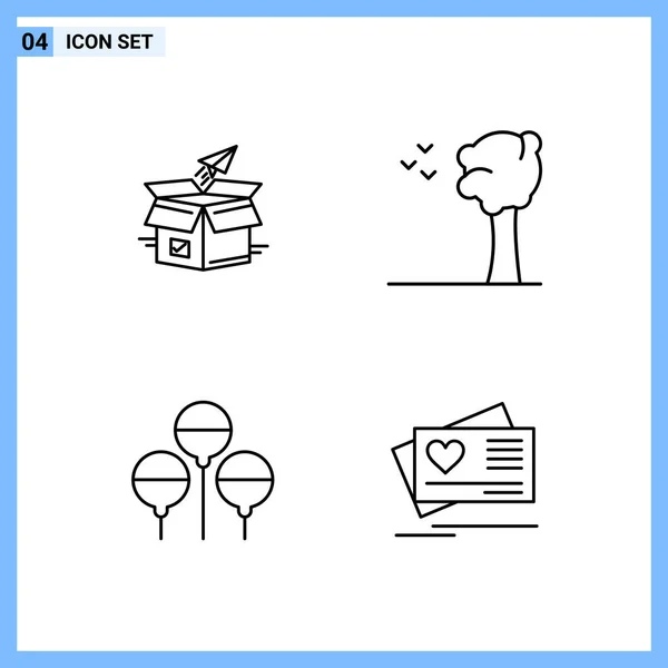 Set of 25 Universal Business Icons Vector — Stockový vektor