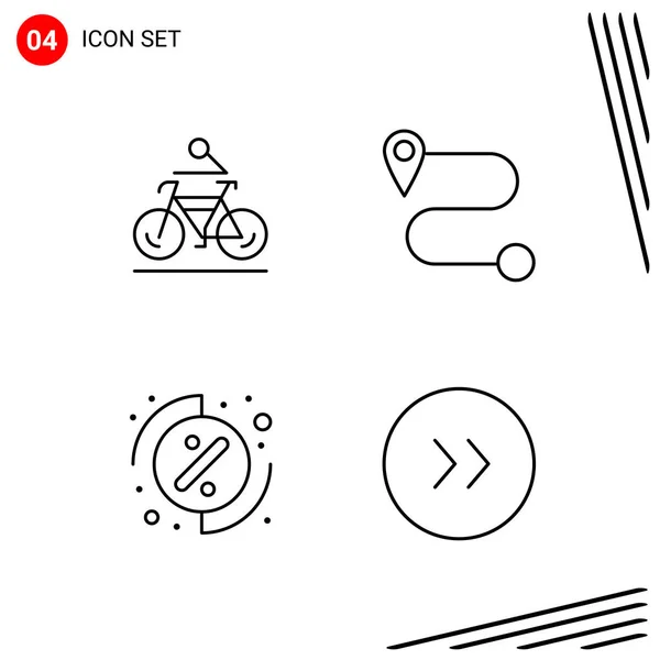 Set Universal Creative Icons Simply Vector Illustrations Web Mobile Apps — Stock Vector