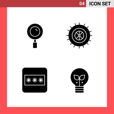 Evrensel yaratıcı simgeler kümesi, web ve mobil uygulamalar ve projeler için basit vektör illüstrasyonları 