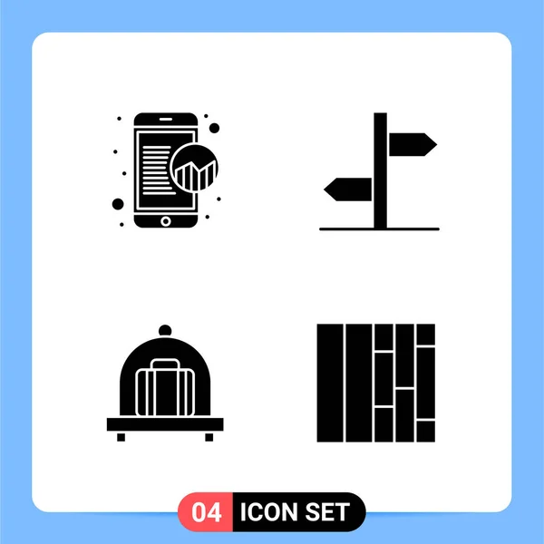 Set Universal Creative Icons Simply Vector Illustrations Web Mobile Apps — Stock Vector