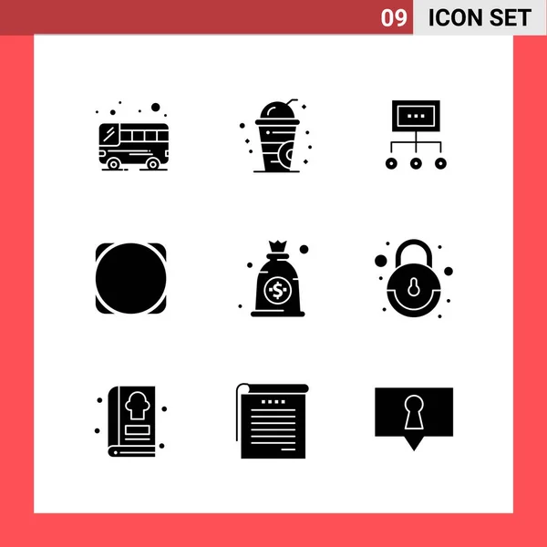 Set Universal Creative Icons Simply Vector Illustrations Web Mobile Apps — Stock Vector