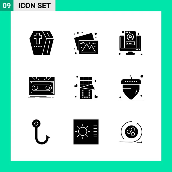 Set of 25 Universal Business Icons Vector — Stock Vector