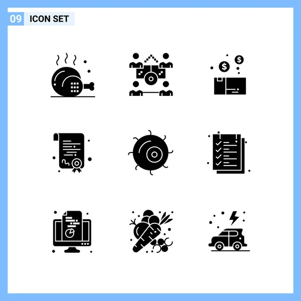 Set Universal Creative Icons Simply Vector Illustrations Web Mobile Apps — Stock Vector