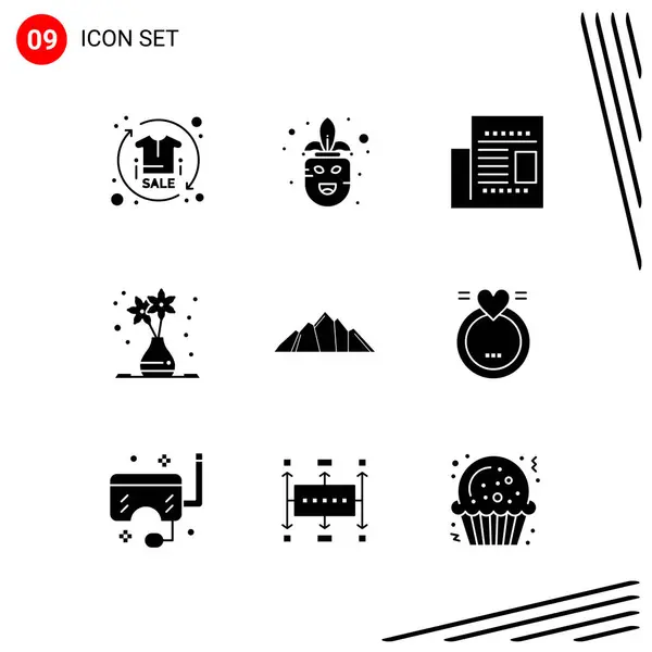 Set Universal Creative Icons Simply Vector Illustrations Web Mobile Apps — Stock Vector