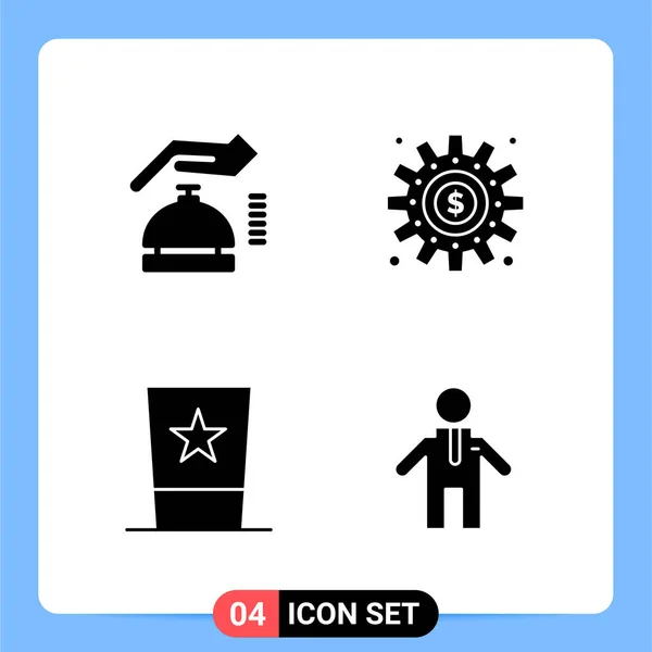 Conjunto Iconos Creativos Universales Simplemente Vector Ilustraciones Para Aplicaciones Web — Archivo Imágenes Vectoriales