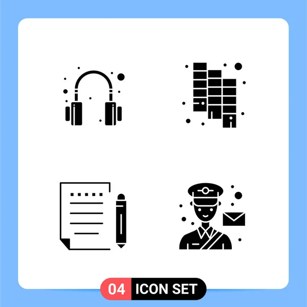 Set de 25 iconos de negocio universales Vector — Vector de stock