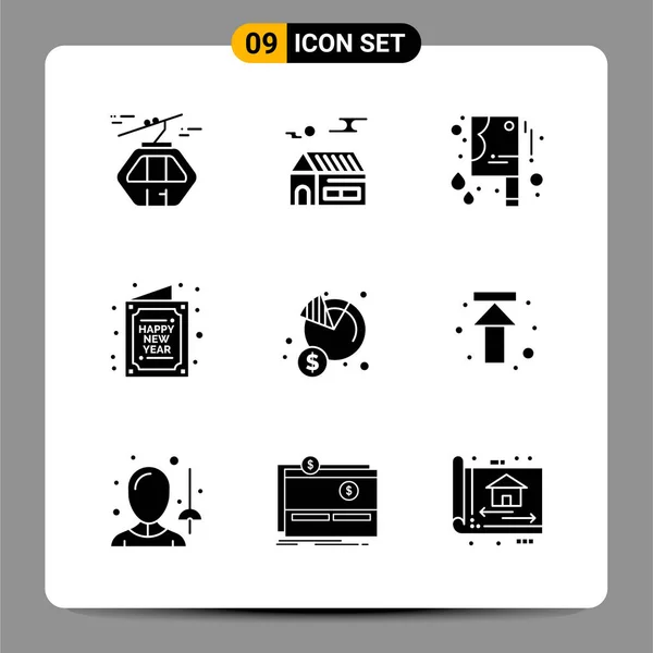 Conjunto Iconos Creativos Universales Simplemente Vector Ilustraciones Para Aplicaciones Web — Vector de stock