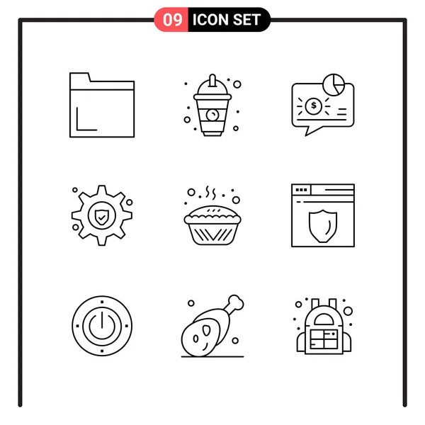 Set dari 25 Universal Business Icons Vector - Stok Vektor