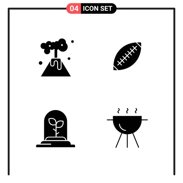 Conjunto Iconos Creativos Universales Simplemente Vector Ilustraciones Para Aplicaciones Web — Vector de stock