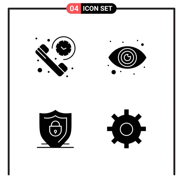 Set Universal Creative Icons Simply Vector Illustrations Web Mobile Apps — Stock Vector