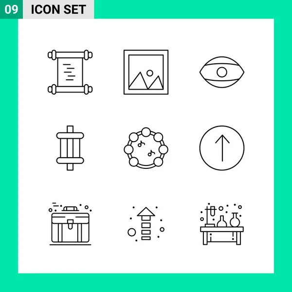 Set de 25 iconos de negocio universales Vector — Vector de stock