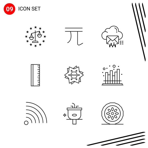 Set of 25 Universal Business Icons Vector — Stock Vector