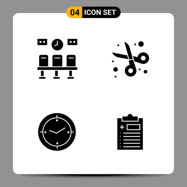 Conjunto Iconos Creativos Universales Simplemente Vector Ilustraciones Para Aplicaciones Web — Vector de stock