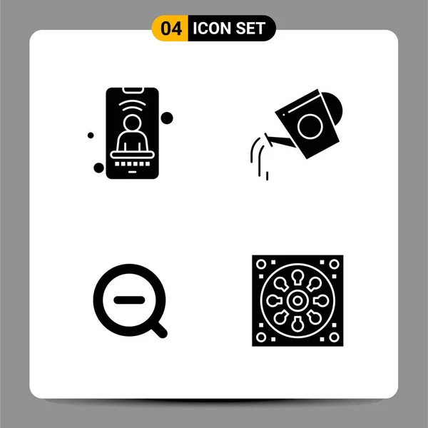 Set Universal Creative Icons Simply Vector Illustrations Web Mobile Apps — Stock Vector