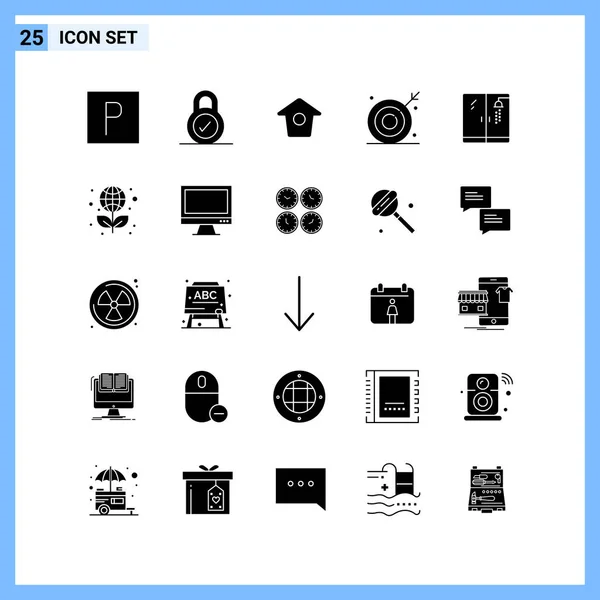 Set Universal Creative Icons Simply Vector Illustrations Web Mobile Apps — Stock Vector