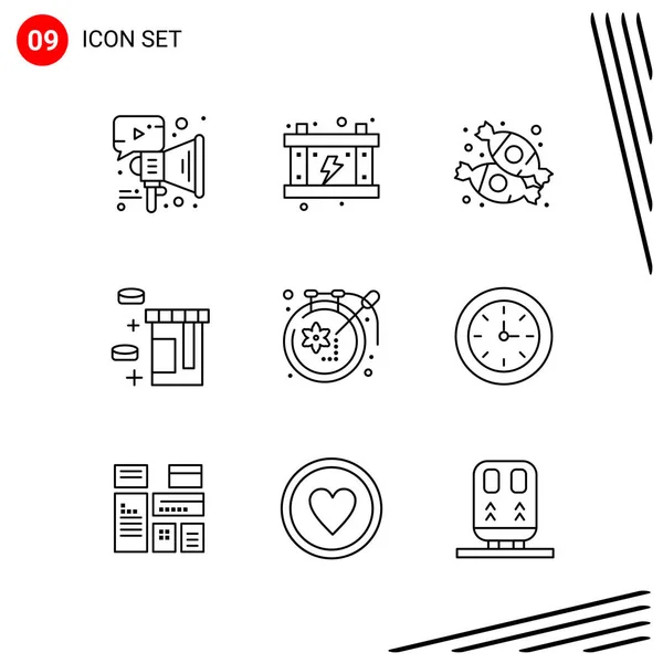 Set of 25 Universal Business Icons Vector — Stock Vector