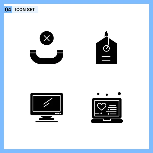 Conjunto Iconos Creativos Universales Simplemente Vector Ilustraciones Para Aplicaciones Web — Archivo Imágenes Vectoriales