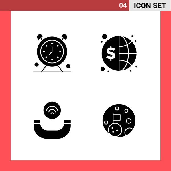 Conjunto Iconos Creativos Universales Simplemente Vector Ilustraciones Para Aplicaciones Web — Vector de stock