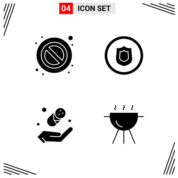 Conjunto Iconos Creativos Universales Simplemente Vector Ilustraciones Para Aplicaciones Web — Vector de stock