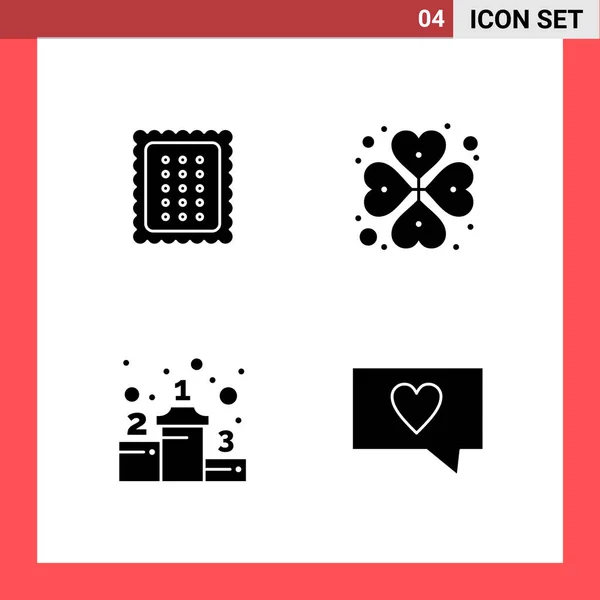 Conjunto Iconos Creativos Universales Simplemente Vector Ilustraciones Para Aplicaciones Web — Vector de stock