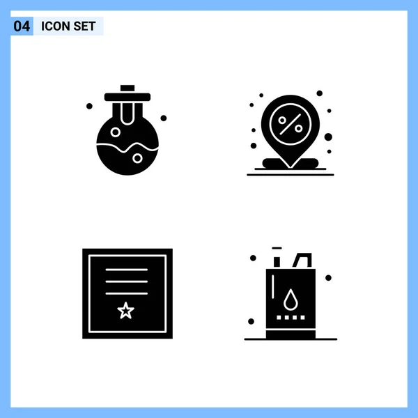 Conjunto Iconos Creativos Universales Simplemente Vector Ilustraciones Para Aplicaciones Web — Vector de stock