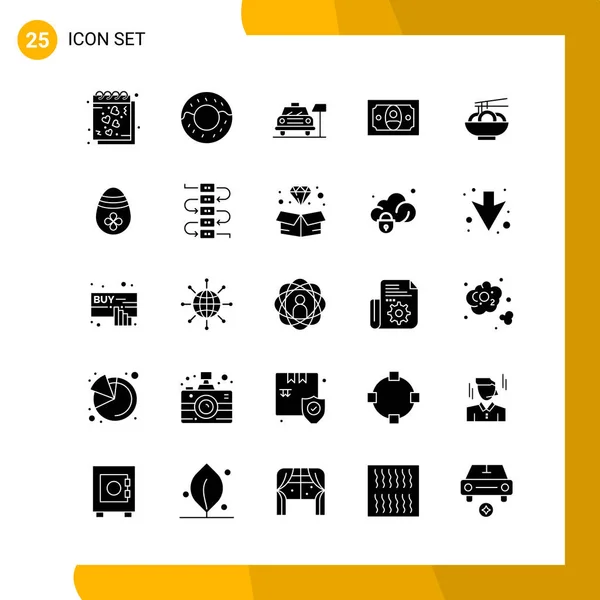 Conjunto Iconos Creativos Universales Simplemente Vector Ilustraciones Para Aplicaciones Web — Vector de stock