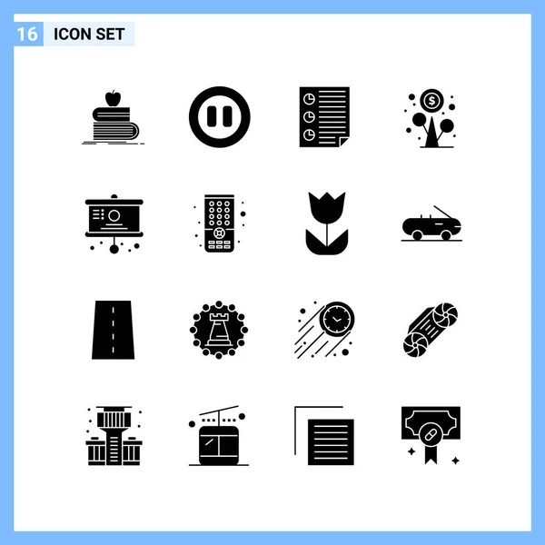 Conjunto Iconos Creativos Universales Simplemente Vector Ilustraciones Para Aplicaciones Web — Vector de stock