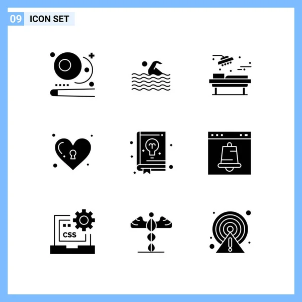 Set de 25 iconos de negocio universales Vector — Vector de stock