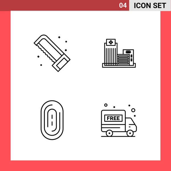 Set of 25 Universal Business Icons Vector — Stock Vector