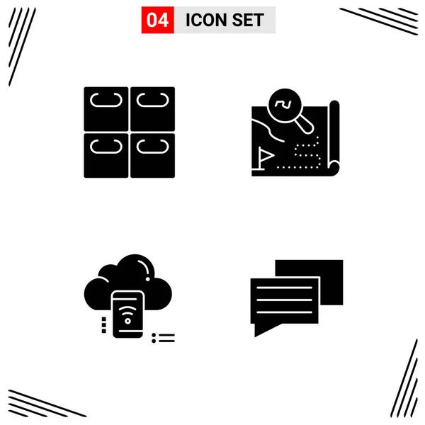 Set Universal Creative Icons Simply Vector Illustrations Web Mobile Apps — Stock Vector