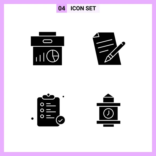 Set Universal Creative Icons Simply Vector Illustrations Web Mobile Apps — Stock Vector