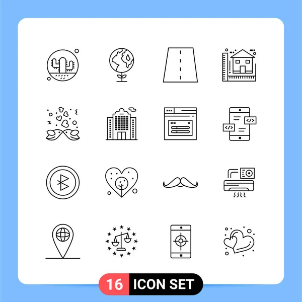 Set van 25 Universele Business Iconen Vector — Stockvector