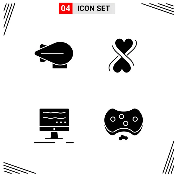 Conjunto Iconos Creativos Universales Simplemente Vector Ilustraciones Para Aplicaciones Web — Vector de stock