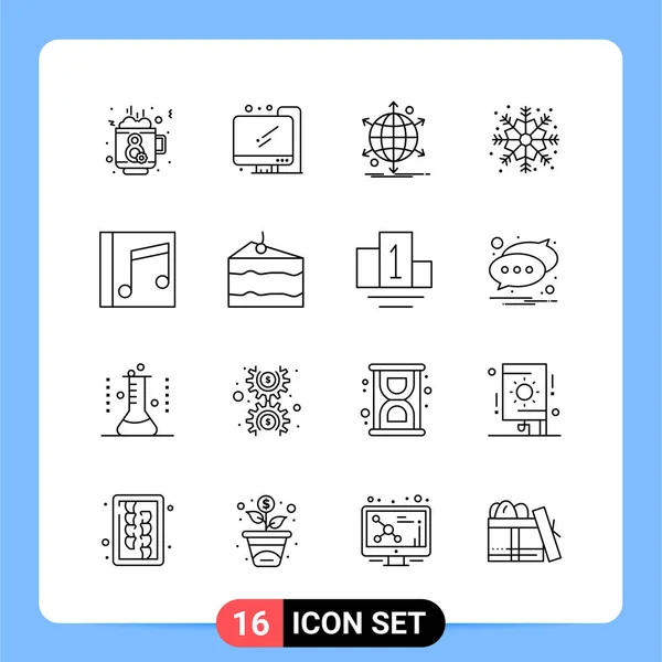 Set Universal Creative Icons Simply Vector Illustrations Web Mobile Apps — Stock Vector