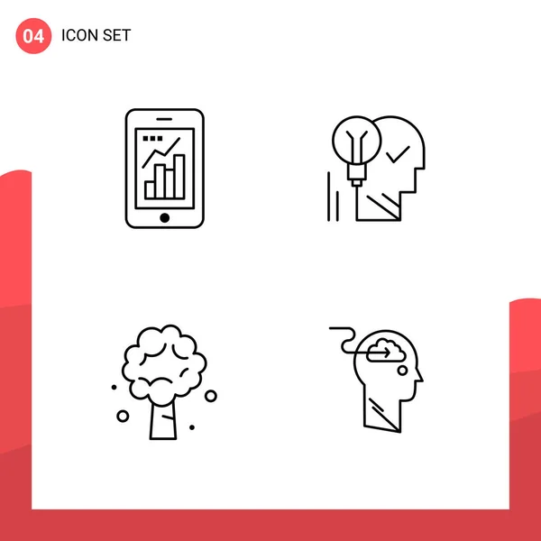 Set of 25 Universal Business Icons Vector — Stockový vektor