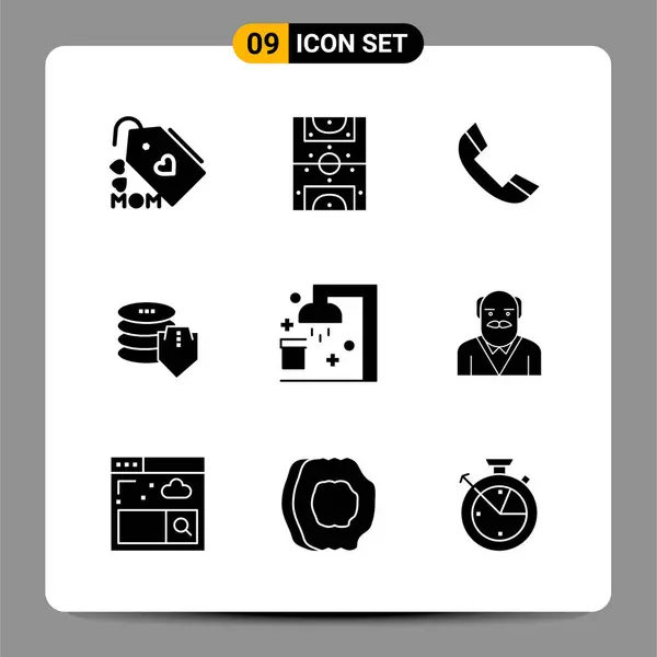 Conjunto Iconos Creativos Universales Simplemente Vector Ilustraciones Para Aplicaciones Web — Vector de stock