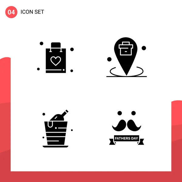 Conjunto Iconos Creativos Universales Simplemente Vector Ilustraciones Para Aplicaciones Web — Vector de stock