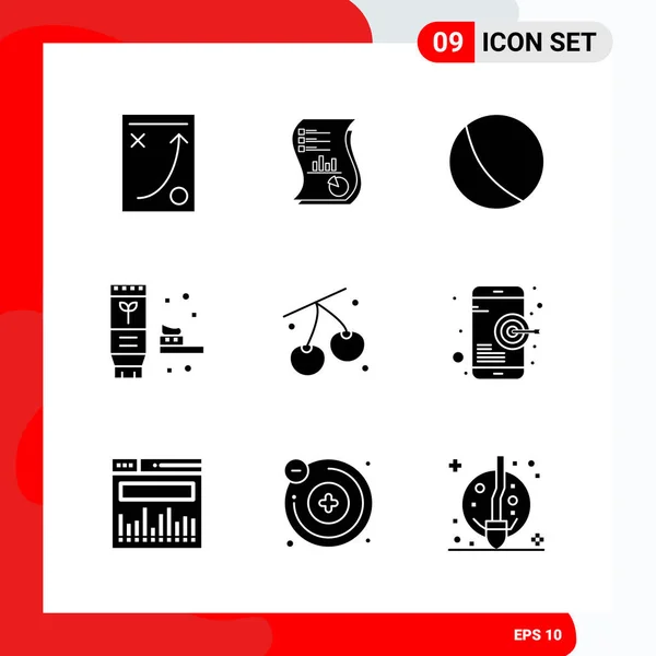 Set de 25 iconos de negocio universales Vector — Vector de stock