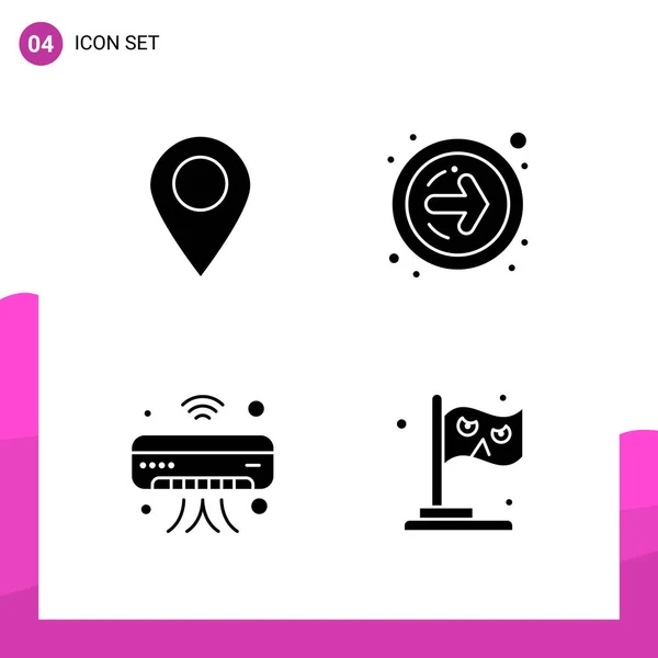 Set Universal Creative Icons Simply Vector Illustrations Web Mobile Apps — Stock Vector