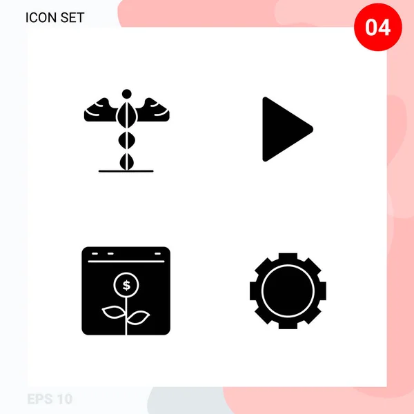 Set Universal Creative Icons Simply Vector Illustrations Web Mobile Apps — Stock Vector