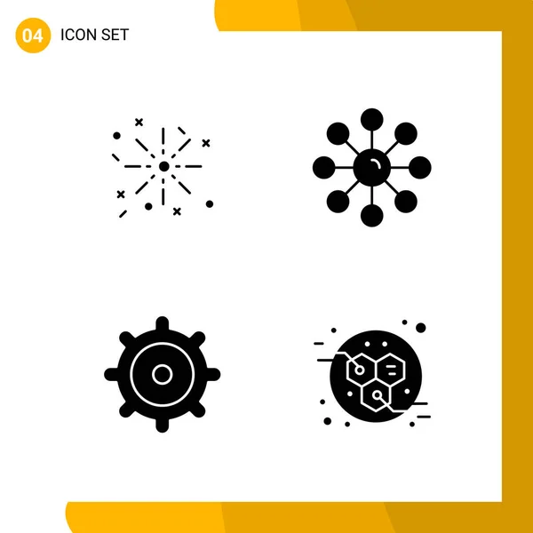 Set Universal Creative Icons Simply Vector Illustrations Web Mobile Apps — Stock Vector