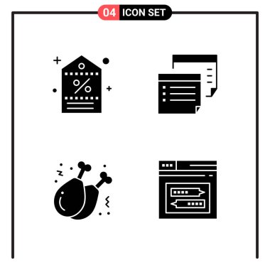 Evrensel yaratıcı simgeler kümesi, web ve mobil uygulamalar ve projeler için basit vektör illüstrasyonları 