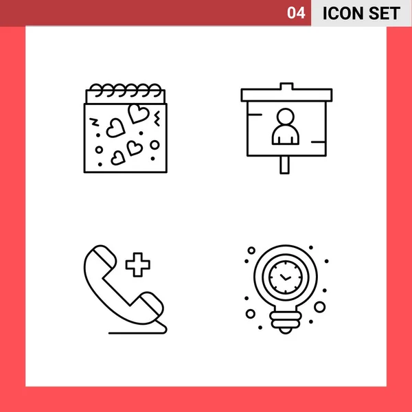 Set of 25 Universal Business Icons Vector — Stockový vektor