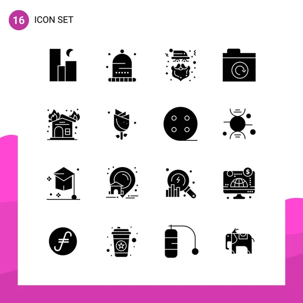 Conjunto Iconos Creativos Universales Simplemente Vector Ilustraciones Para Aplicaciones Web — Vector de stock