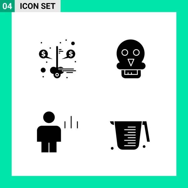 Conjunto Iconos Creativos Universales Simplemente Vector Ilustraciones Para Aplicaciones Web — Archivo Imágenes Vectoriales